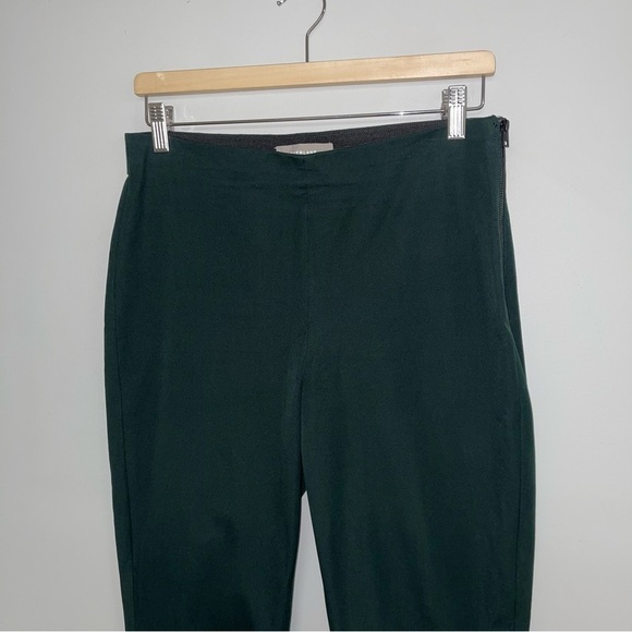 Everlane Pant Women's Size 8 US Dark Forest Green Stretch Cotton "The Side-Zip" - Picture 5 of 15